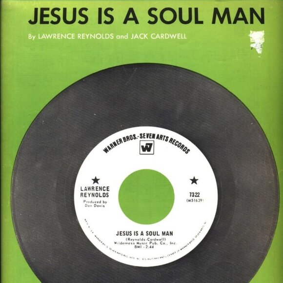 Jesus is a Soul Man - Lawrence Reynolds - Cardwell Piano/Vocal Sheet Music RARE - Picture 1 of 1